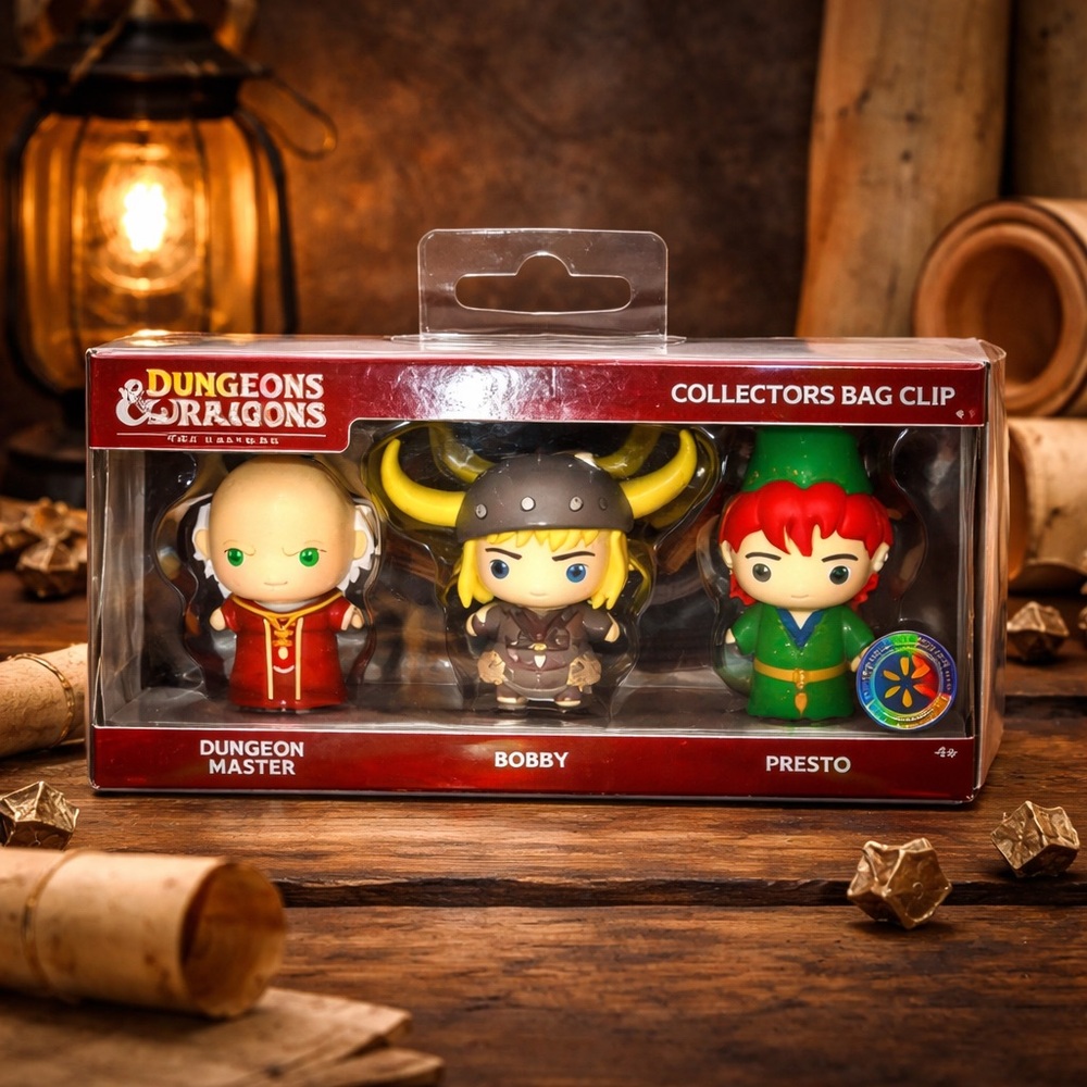 Dungeons & Dragons 3D Bag Clips 3-Pack – Walmart Exclusive Collectible